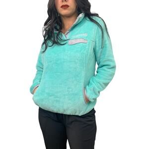 Free Country Blue Fleece Pullover